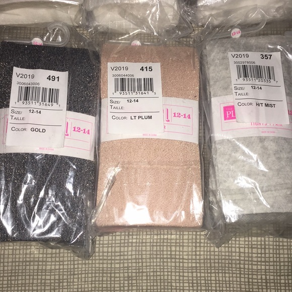 Girls 8 piece stockings/tights - Picture 2 of 4